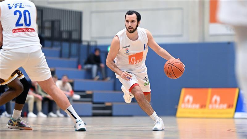 Francesc Iturria war der beste Stader Werfer.