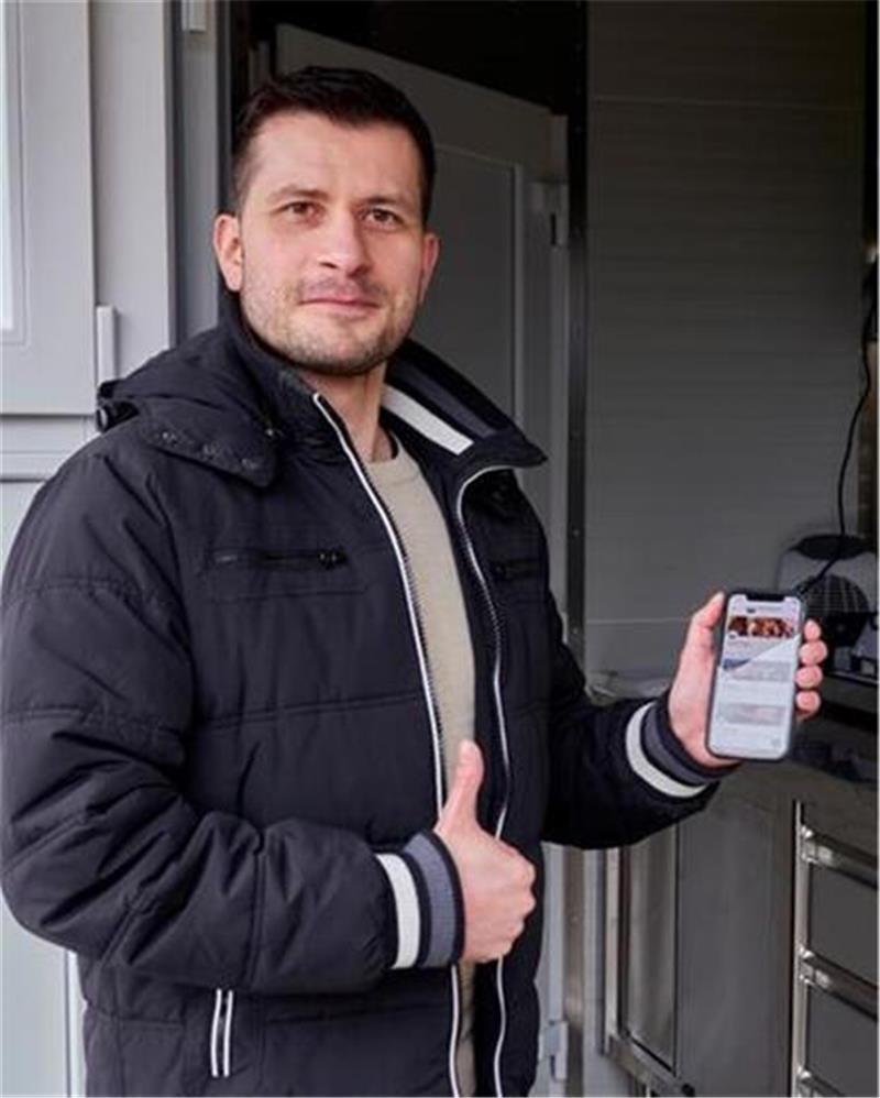 Frank Luttmann ist Geschäftsführer der Waldfleisch-App. Die Idee zur App kam von seinem Vater Jürgen Luttmann.