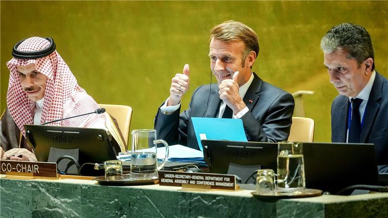 Frankreich erkennt künftig einen Staat Palästina an.