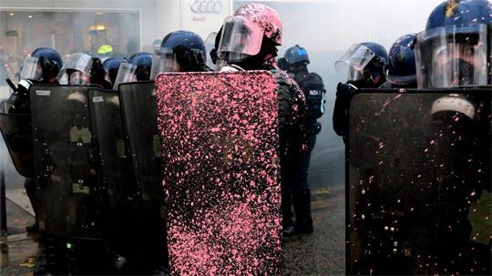 Frankreich mobilisiert für neue Proteste erneut ein Großaufgebot an Polizeikräften. (Archivbild)