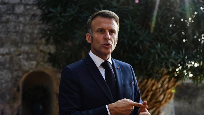 Israel gerät wegen Gaza-Kriegs zunehmend unter Druck Frankreichs Präsident Macron will einen Staat Palästina anerkennen - zum Ärger der israelischen Regierung (Archivbild)