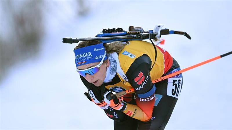 Preuß bei Biathlon-Heimspiel als Zweite zurück auf Podest Franziska Preuß holt ihren siebten Podestplatz des Winters.