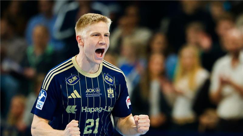 Frederik Bo Andersen und der HSV Hamburg spielten gegen den Bergischen HC. (Archivbild)
