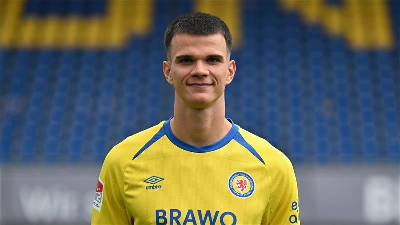 Frederik Jäkel bleibt bei Eintracht Braunschweig. (Archivbild)
