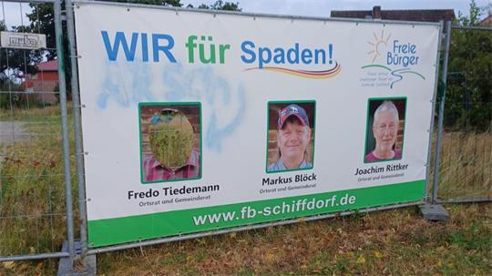 Fredo Tiedemann von den Freien Bürgern ist derzeit Zielscheibe diverser Angriffe.