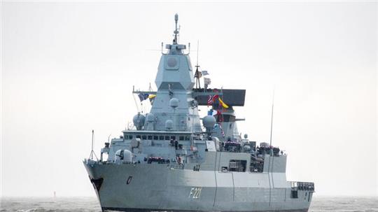 Fregatte „Hessen“: Deutschland plant an der Militäroperation teilzunehmen, sofern der Bundestag nach Abschluss der EU-Planungen ein Mandat erteilt.