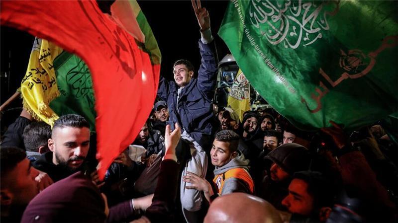 Freigelassener palästinensischer Häftling. (Archivbild)