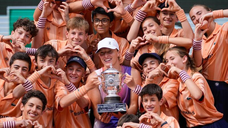 French-Open-Siegerin Iga Swiatek ist die Tennis-Königin von Paris.