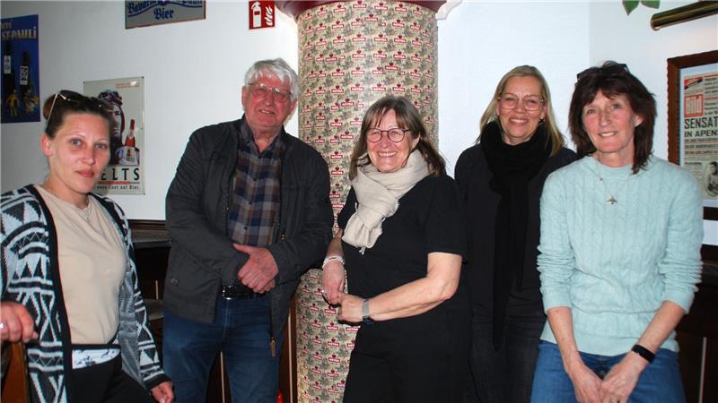 Freuen sich auf den Neustart (von links): Nadine Detloff, Wilhelm Albers, Marlies Hauschild-Krebs, Petra Miesner und Annette Albers.