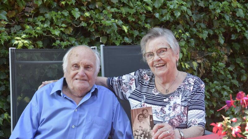 Eva und Heinz-Friedrich Müller feiern Eiserne Hochzeit in Dammhausen Freuen sich auf ihre Eiserne Hochzeit: Eva und Heinz-Friedrich Müller aus Dammhausen.
