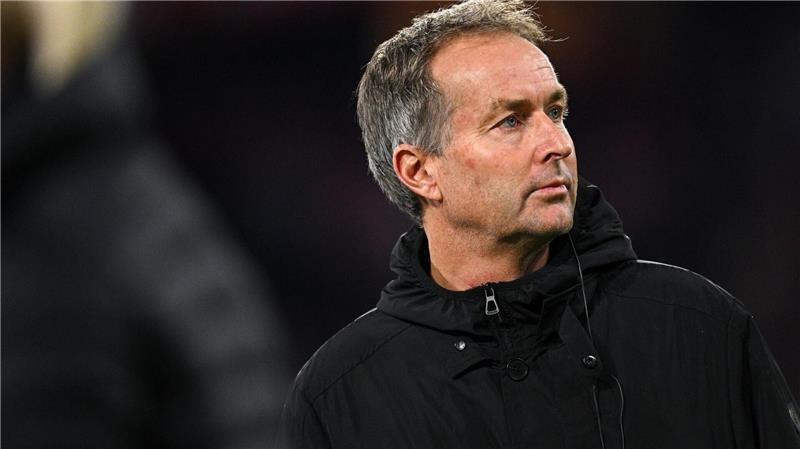 Freut sich auf das Wiedersehen mit Eriksen: Leverkusens Coach Kasper Hjulmand (Archivbild)