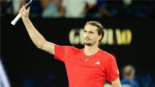 Freute sich über den Auftaktsieg bei den Australian Open: Alexander Zverev.