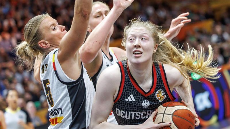 Plötzlich Weltklasse: Basketballerinnen leben ihren WM-Traum Frieda Bühner hat auch vor Frankreich keine Angst.