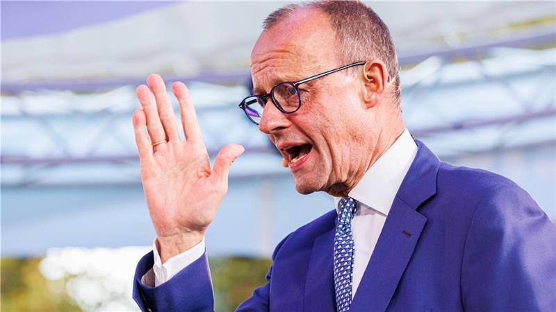 Friedrich Merz, Bundesvorsitzender der CDU, absolvierte zuletzt an die 20 Wahlkampfauftritte in Niedersachsen. Foto: dpa