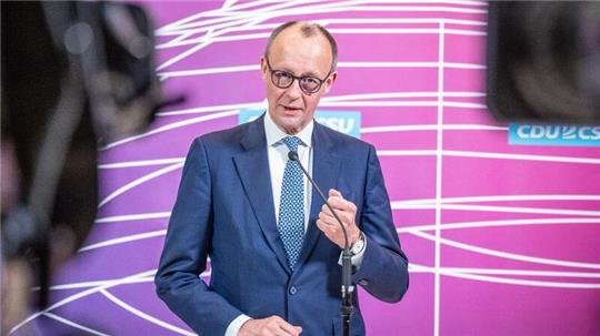 Friedrich Merz: „Eine regierungsfähige Mehrheit muss es geben.“