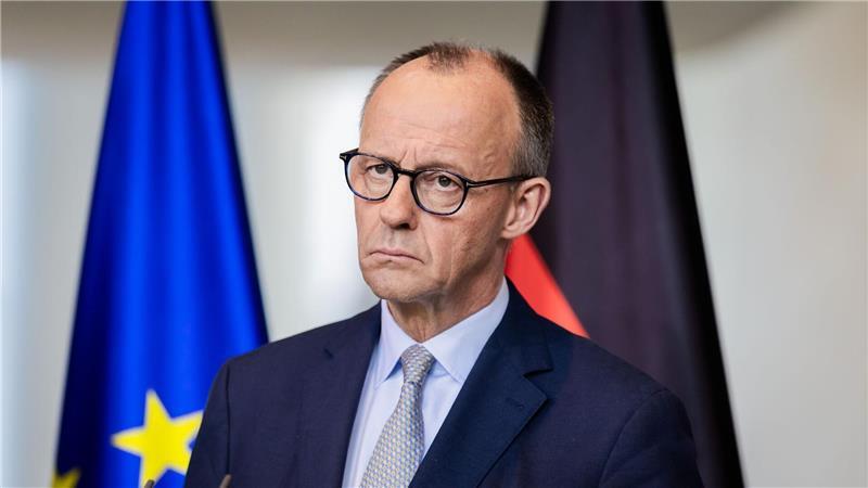 Friedrich Merz äußerte sich im Kanzleramt zu den Entwicklungen im Nahen und Mittleren Osten.
