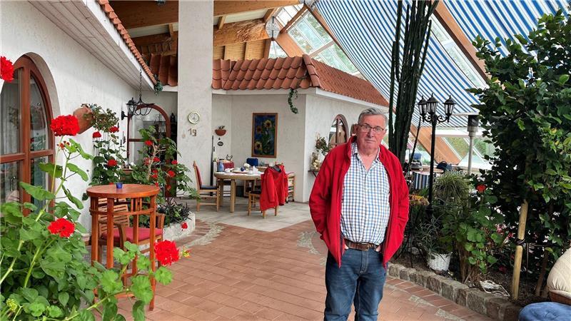Friedwin Walter will aus seinem besonderen „Haus im Haus“ ausziehen.