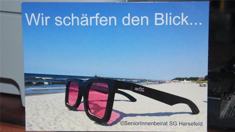 Hilfe für die Generation Ü60: Seniorenbeirat braucht Unterstützung Frische Werbung vom Harsfefelder SeniorInnenbeirat für Anliegen der Generation Ü60