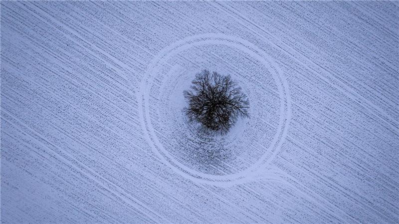 Frost und Schnee im Norden