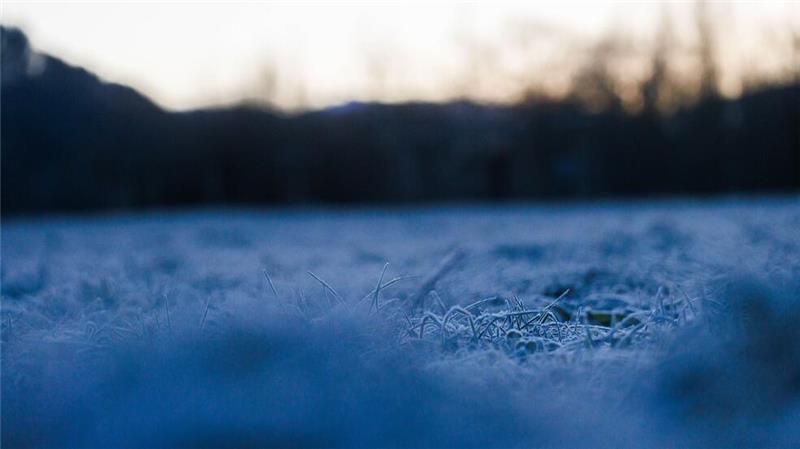 Frostiges Wetter in Freiburg