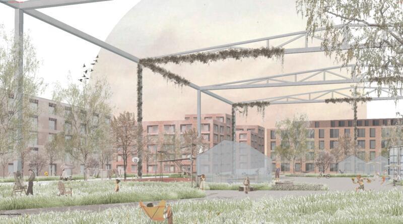 Was wird aus der Sietas-Werft? Studentin legt Pläne vor Früher entstanden hier die Segmente für die Sietas-Schiffe. Ihre Idee: Die große Schiffbauhalle wird zum Park.