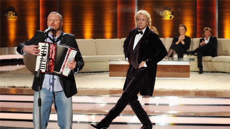 Früher waren sie schon mal gemeinsam auf der Bühne, jetzt wieder: Stefan Raab und Thomas Gottschalk.