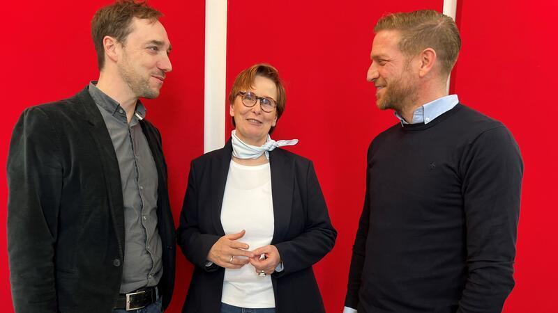 Führen die Firma Seusta unterm Dach von NDB in Stade (von links): Matthias Geier, Frauke Seufert und Sascha von Bargen.