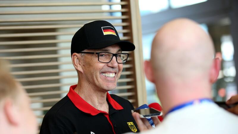 Thema Zweitjob für Bundestrainer Herbert abgehakt Führt die deutsche Basketball-Auswahl im kommenden Sommer zu Olympia: Trainer Gordon Herbert.