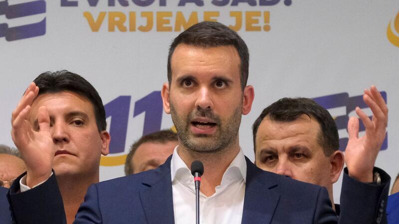 Führt die neue Regierung in Montenegro mit Belgrad-Verbündeten: Milojko Spajic.
