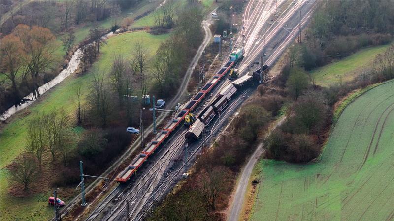 Fünf Kilometer Strecke sind beschädigt.
