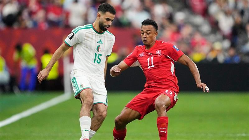 „Manzambolo“ lässt träumen: Schweiz auf den Spuren von 1954 Für Algerien war es das erste K.-o.-Spiel seit 2014.
