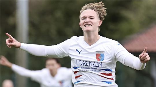 Für D/A II erzielte Maurits Nagel in der Landesliga bereits 13 Tore. Jetzt fiebert er seinem ersten Regionalligatreffer entgegen.
