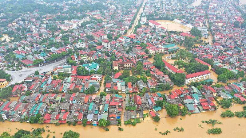 Dutzende Tote und Vermisste nach Taifun in Vietnam Für Dienstag und Mittwoch wurden weiter heftige Regenfälle erwartet.