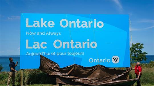 Für Doug Ford ist klar: Der Grenzsee wird immer Lake Ontario heißen. 