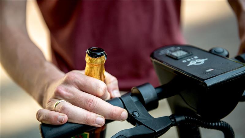 Für E-Scooter gilt dieselbe Promillegrenze wie fürs Auto.