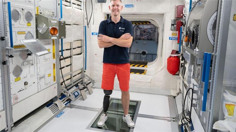 „Parastronaut“ erhält grünes Licht für Flug zur Raumstation Für John McFall geht es bei dem Weltraum-Projekt um deutlich mehr als ihn selbst. (Archivbild)
