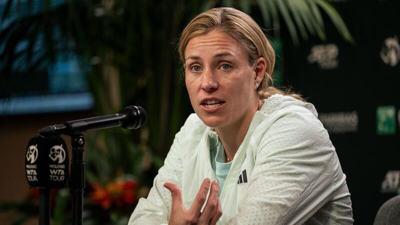 Kerber nach Sieg: „Gibt mir Selbstvertrauen“ Für Kerber war es seit der Rückkehr aus der Baby-Pause das erste Mal, dass sie bei einem Turnier zwei Partien in Serie gewinnen konnte.