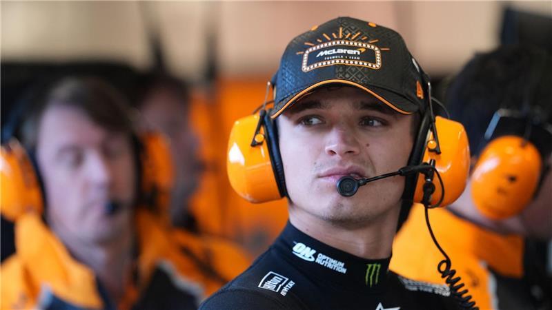 Für Lando Norris geht es um den WM-Titel.