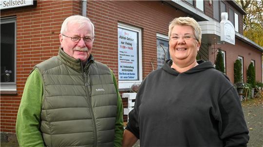 Für Maren Rickmann-Schmidt und ihren Mann Wilfried Schmidt war die Entscheidung, den Tafelhof zu schließen, schwer.