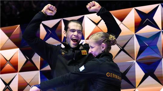 Für Nikita Volodin und Minerva Hase ging mit WM-Gold ein Traum in Erfüllung.