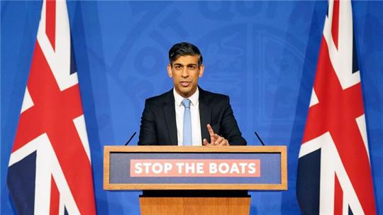 Für Premier Rishi Sunak geht es darum, im Wahljahr ein Zeichen zu setzen - aber der Erfolg seiner Pläne ist fraglich.