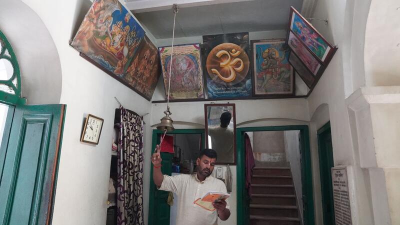 Für Priester Kalikant Dubey ist es ein guter Tod, wenn man bis zuletzt sprechen kann.