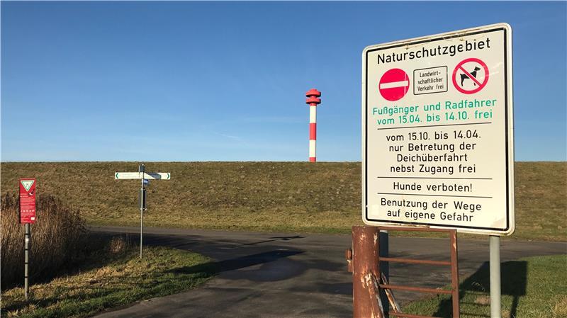 Für das Naturschutzgebiet am Elbdeich in Kehdingen gelten feste Regeln, ebenso für die Deicherhöhung.
