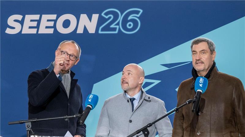 Merz stimmt Koalition auf schwieriges Jahr 2026 ein Für die CSU ist Merz der richtige Kanzler zur Lösung der innen- und außenpolitischen Krisen.