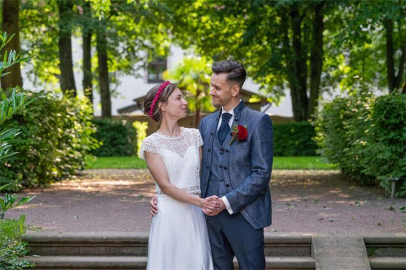 Sie heiratete einen völlig Fremden: Hielt die Ehe? Für die Ehe hat es schließlich leider nicht ausgereicht - Emma und Christian sind noch befreundet. Foto: Christop Assmann/Joyn