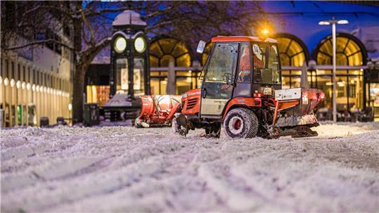 Für die Räumdienste gibt es viel Arbeit. 