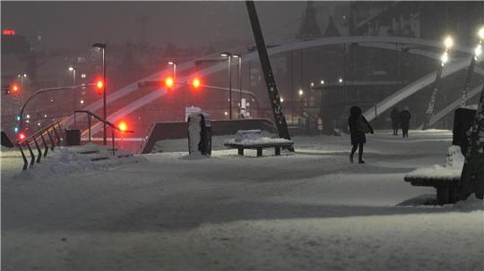 Für die Schneeräumung auf Gehwegen sind nach dem Hamburger Wegegesetz  die Anlieger zuständig.