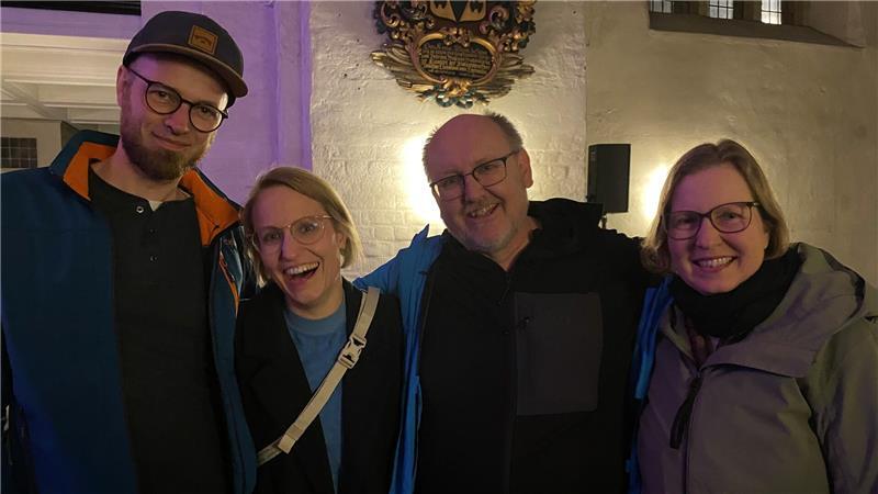 Für die Stader Birte Pohlmann, Martin Jäger, Achim Carstensen und Franziska Dessel-Carstensen vom Cantiamo Chor ist Herbst die Entdeckung.
