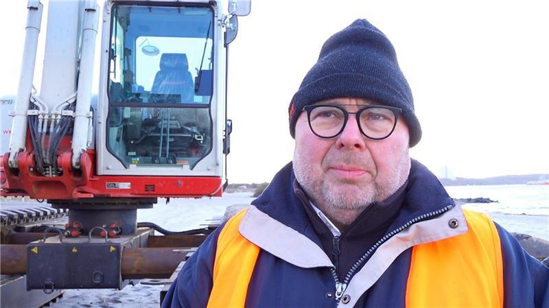 Für die außergewöhnliche Rettungsaktion wurde besonderes Gerät gebraucht, das Lars Hoppe bereitstellen konnte.