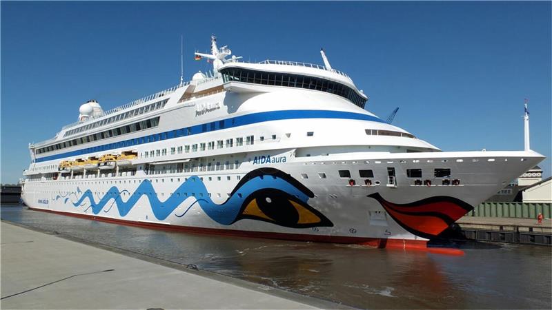 Für die „Aida Aura“ war es die letzte große Tour. Das Schiff wechselt den Besitzer. Foto: Eckardt